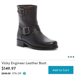 Frye Veronica engineer boots size 7.5